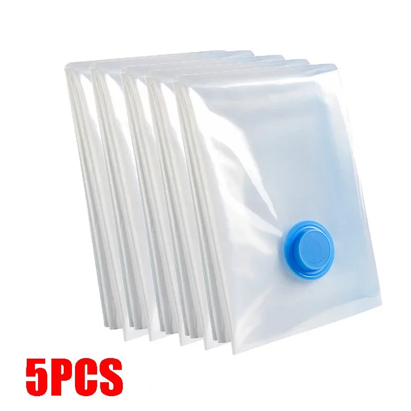 Sacs de rangement sous vide pour vêtements avec pompe