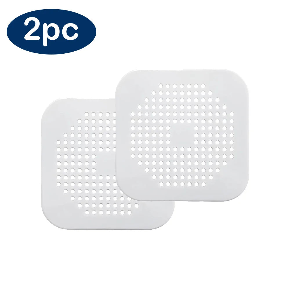 Filtre attrape-cheveux en silicone pour douche et lavabo