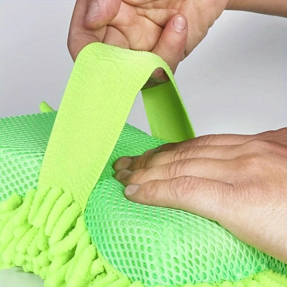Gant microfibre de lavage pour voiture