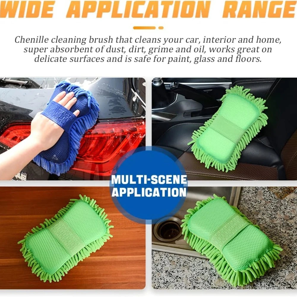Gant microfibre de lavage pour voiture