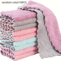 Chiffons multi-usages absorbants – Lot de 10