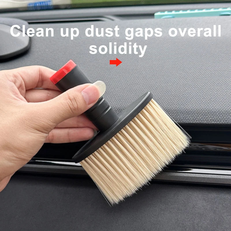 Brosse de nettoyage pour intérieur de voiture et aérateurs