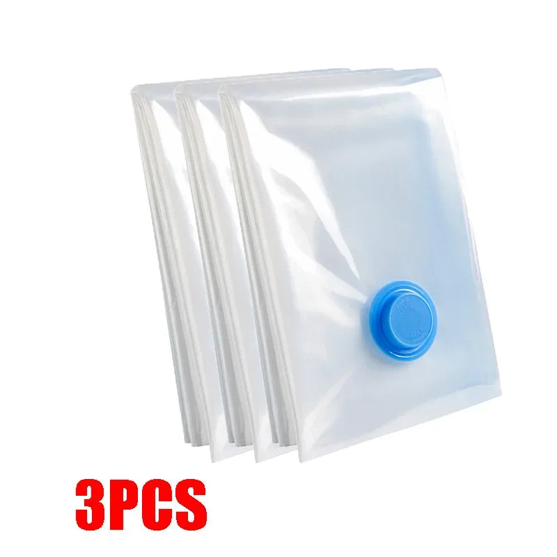 Sacs de rangement sous vide pour vêtements avec pompe