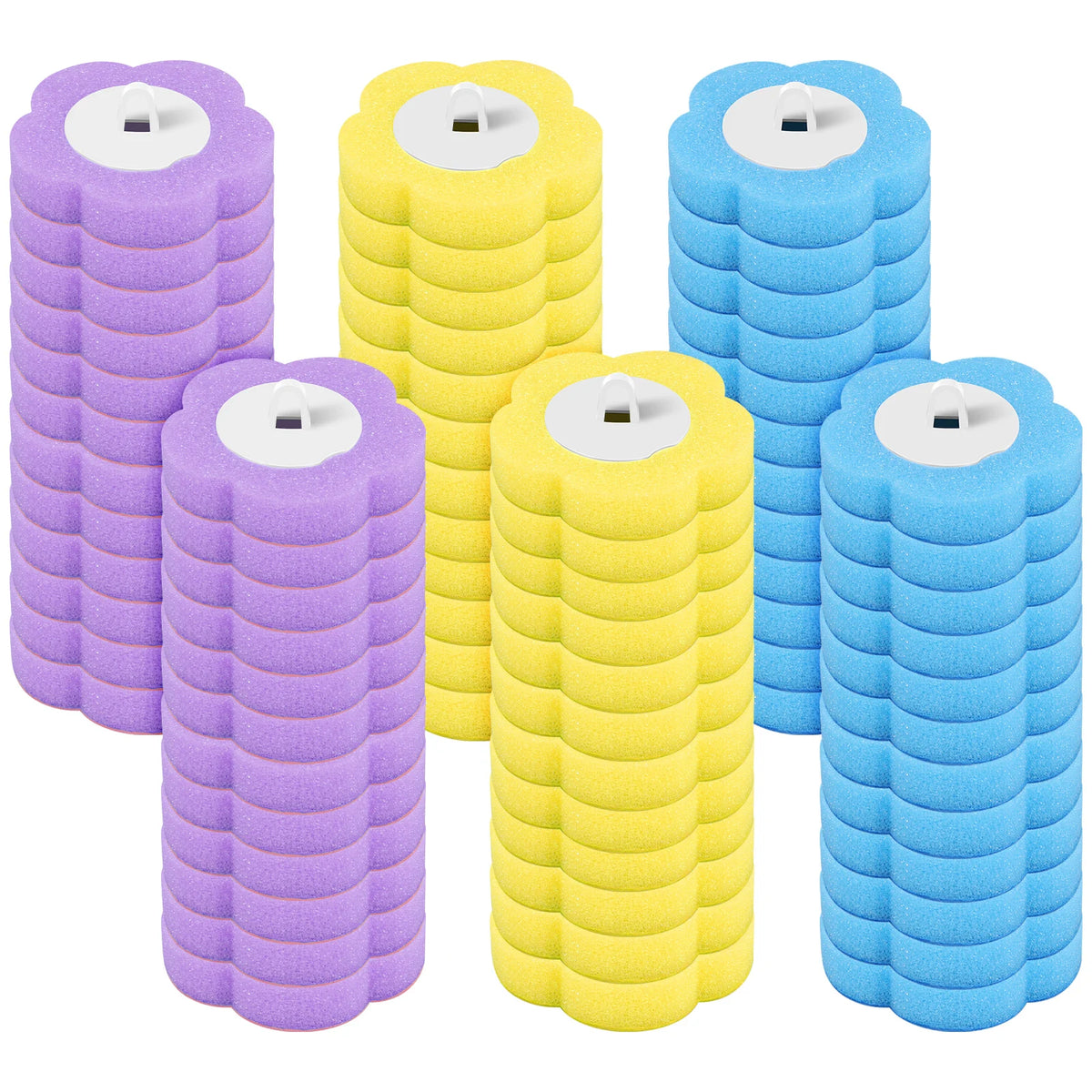 Recharges jetables pour brosse WC – 18 à 72 pièces