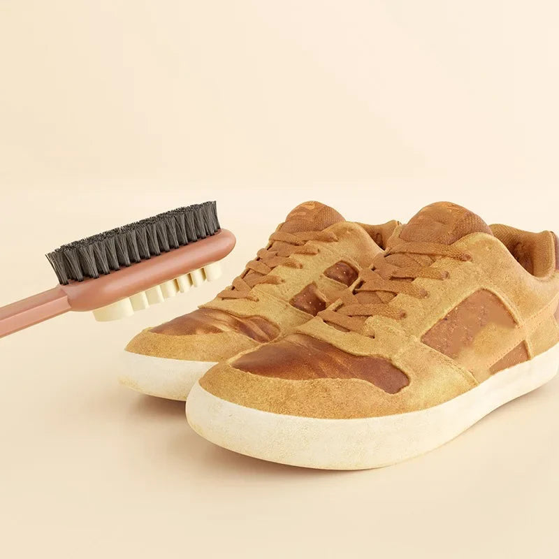 Brosse 2-en-1 pour chaussures en daim et nubuck – photo 3