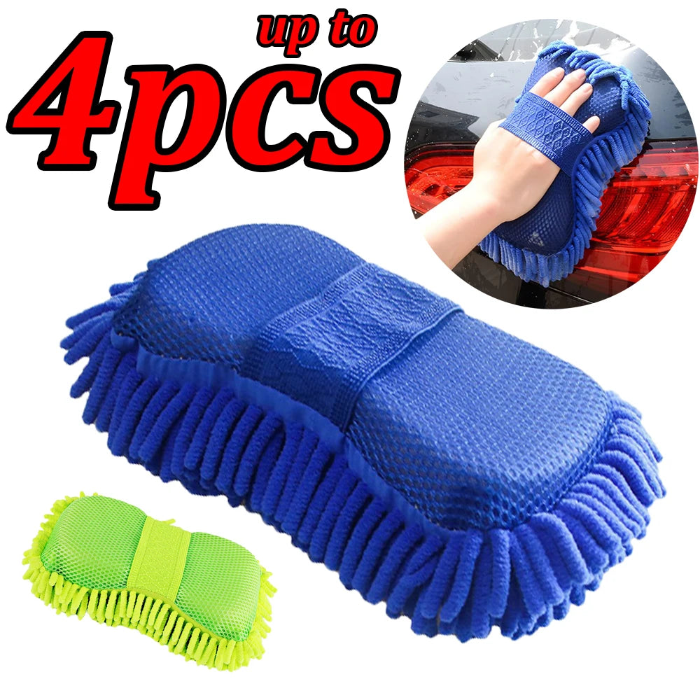 Gant microfibre de lavage pour voiture