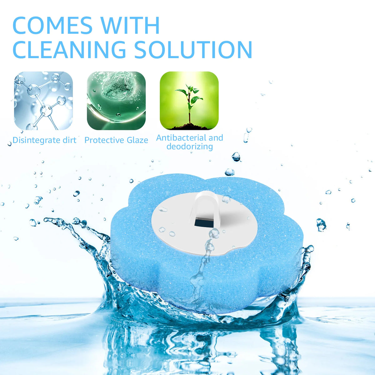Recharges jetables pour brosse WC – 18 à 72 pièces