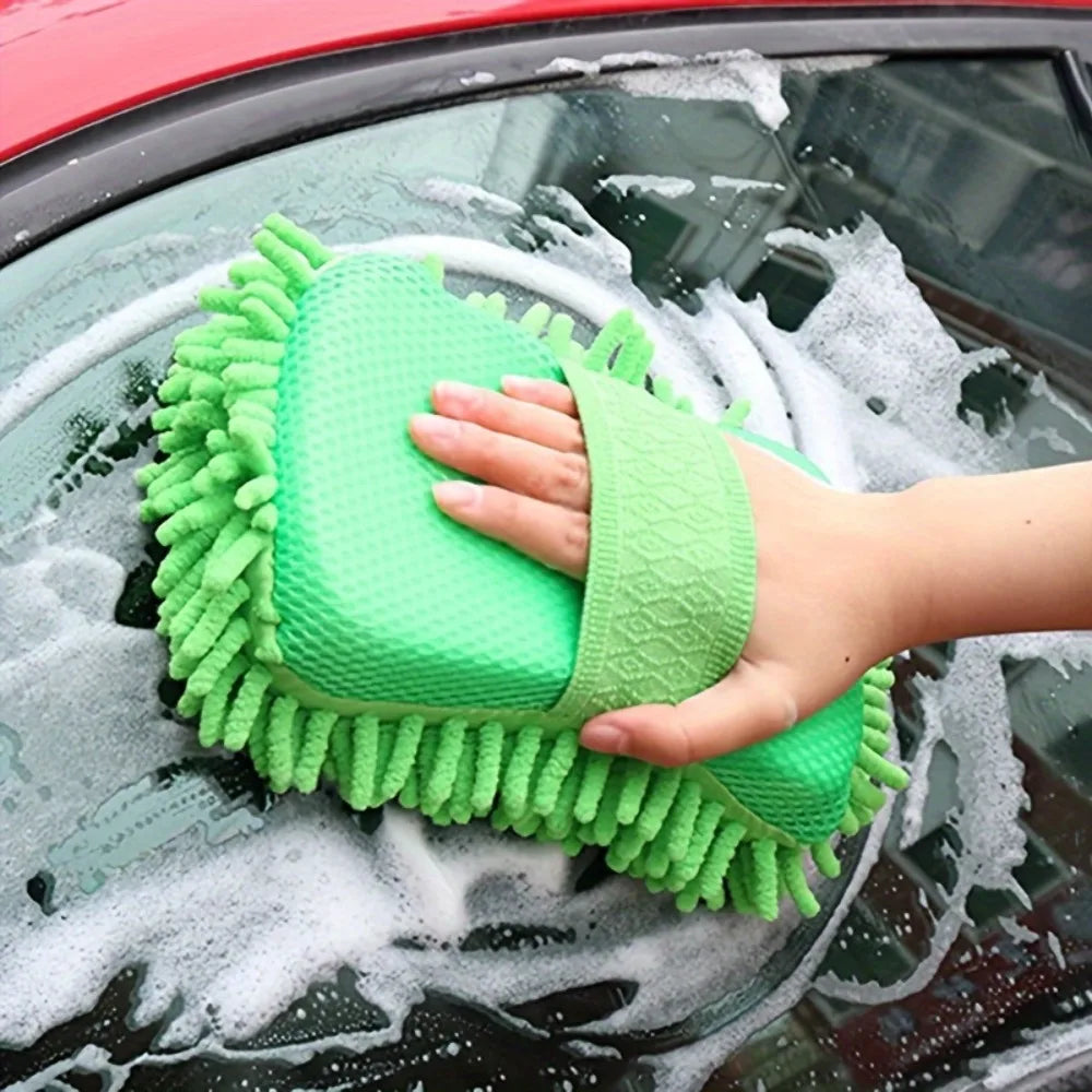 Gant microfibre de lavage pour voiture
