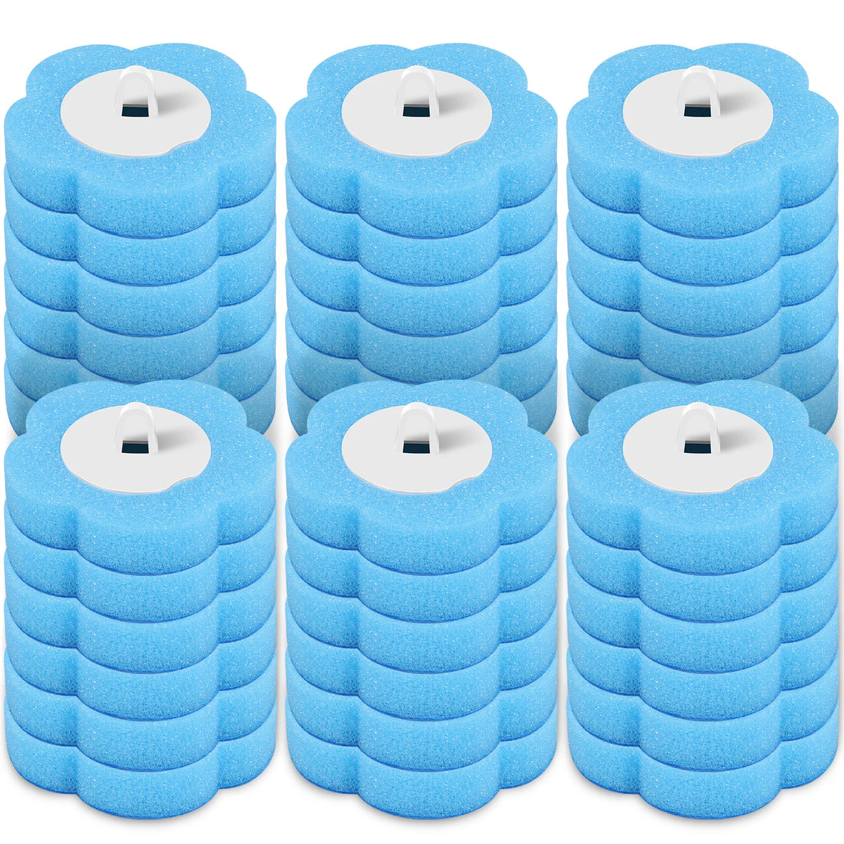 Recharges jetables pour brosse WC – 18 à 72 pièces