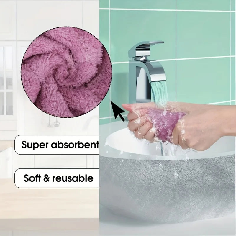 Chiffons multi-usages absorbants – Lot de 10