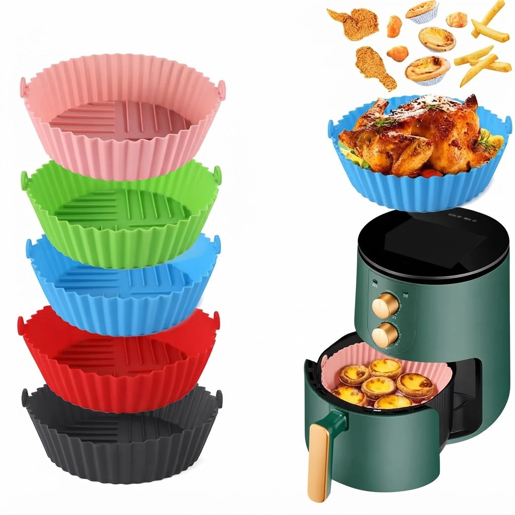 Panier en silicone réutilisable pour Air Fryer