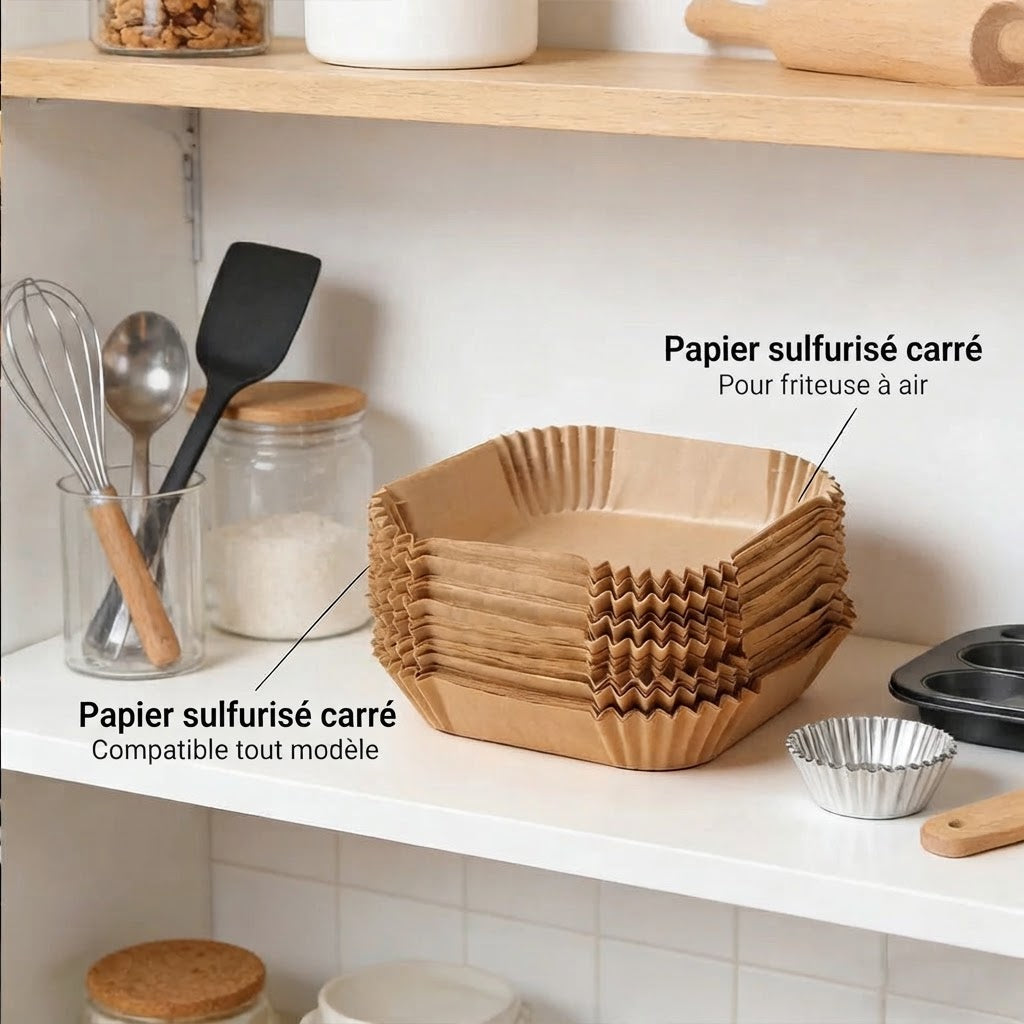 Papier cuisson jetable pour Air Fryer – photo 3