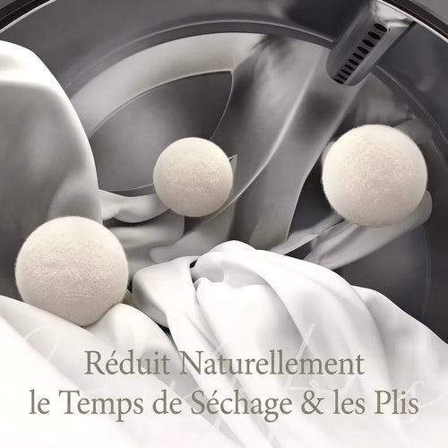 Balles de séchage réutilisables en laine – photo 2