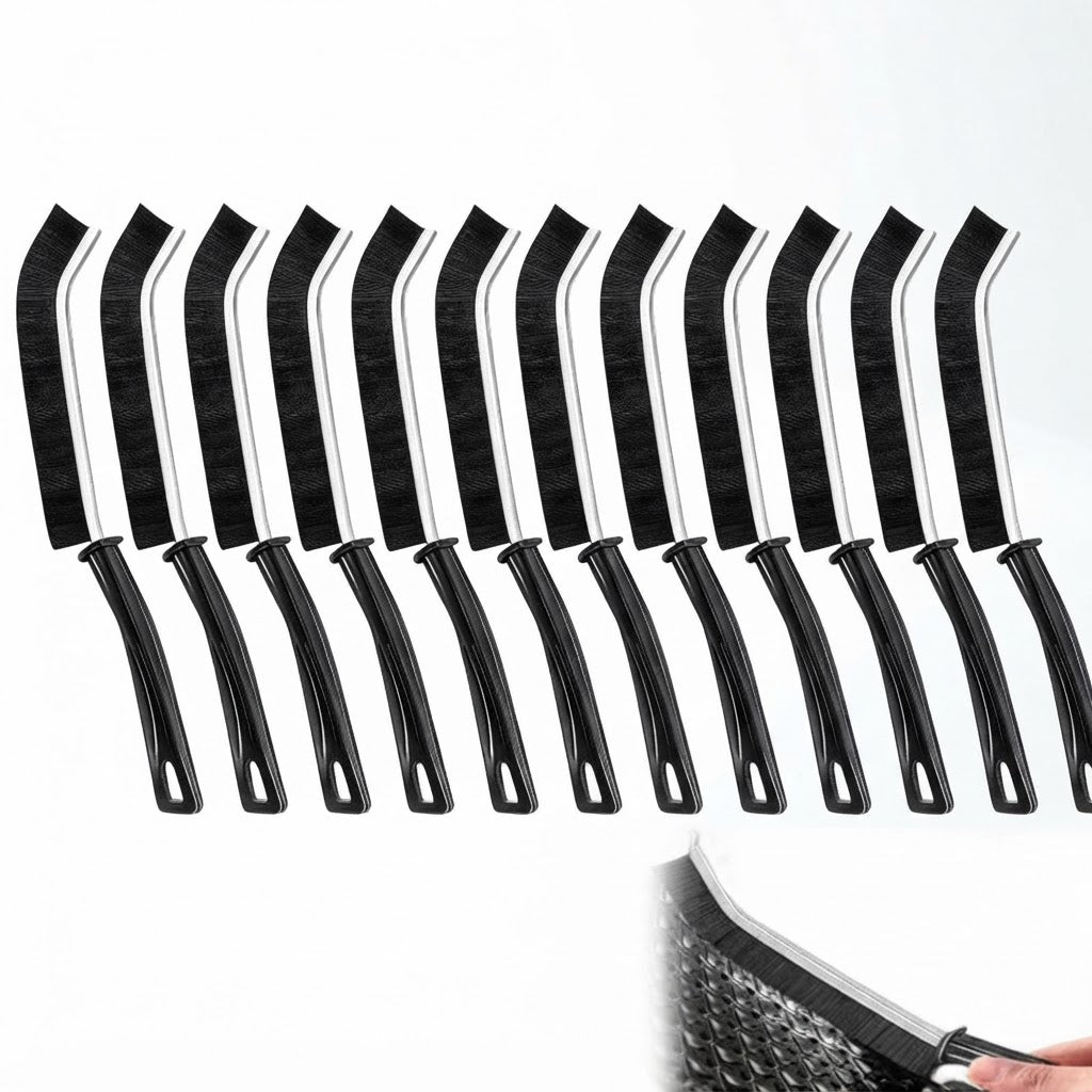 Brosses fines à poils durs pour joints et recoins
