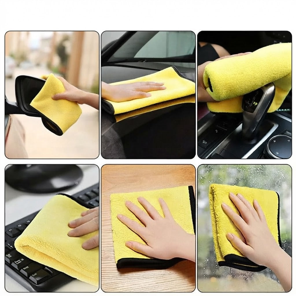 Chiffons microfibres pour lavage et séchage de voiture – photo 5